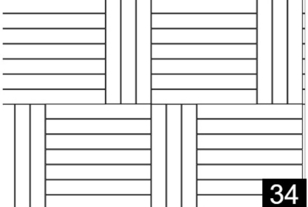Possible patterns of mosaic parquet_34