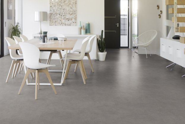 Akustiline PVC Gerflor Nerok 55 Acoustic 2152 Shade Grey hall_2