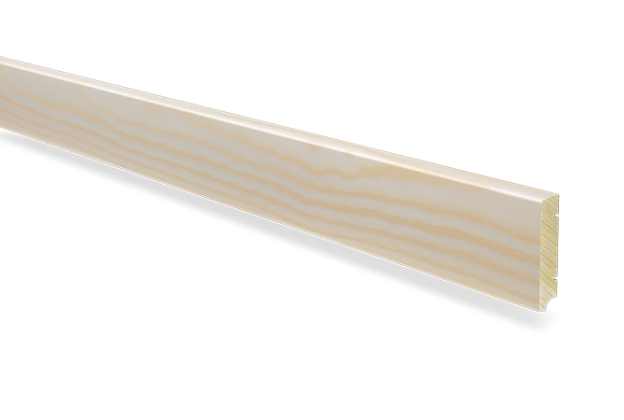 Põrandaliist nr 5 - 15 x 90 mm tamm, mänd, valge  _2