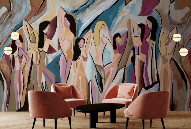 Vinüülseinakate Muraspec Murals by Jan Erika-LTD02631 abstraktne  _2
