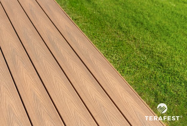 Komposiit terrassilaud Ecoline 137 Classic Teak_3