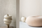 Tekstiiltapeet Vescom Linen Linosa 2106.05 beeź  _2