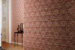 Tekstiiltapeet Vescom Linen Venetia 2615.66 punane_2
