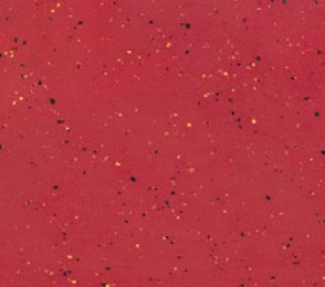 Linoleum 0015 Skinnende rød