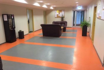 The new floor covering of the Tallinn Ambulance Service